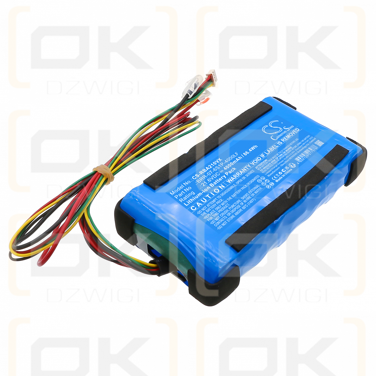 Roborock A20 Pro / BRR-07-6S1P-4000LF 4000mAh Li-ion 21.6V (Cameron Sino)