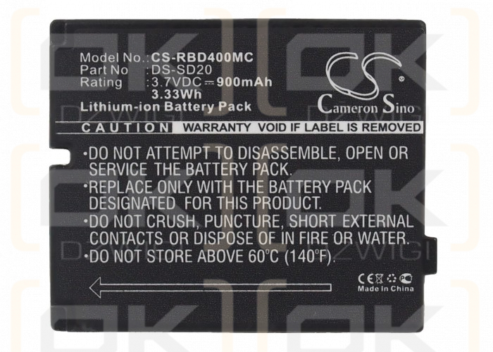 Cámara AEE MagiCam SD30 / DS-SD20 de polímero de litio de 900 mAh y 3,7 V (Cameron Sino)