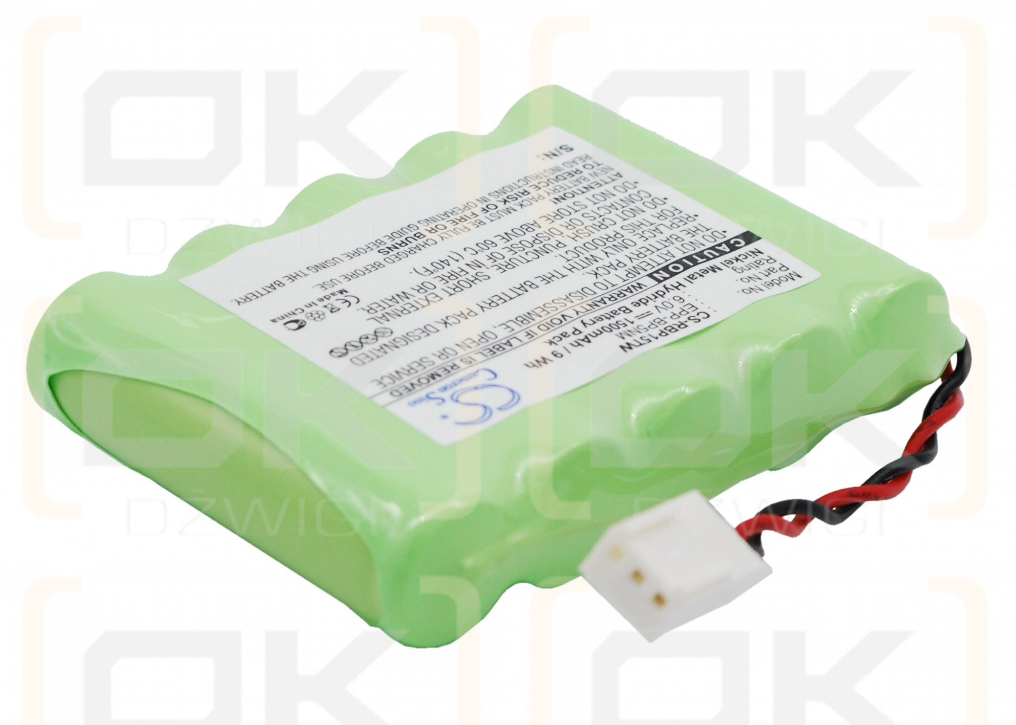 Ritron & RT-15H / EPP-BP5NM 1500mAh Ni-MH 6.0V (Cameron Sino)