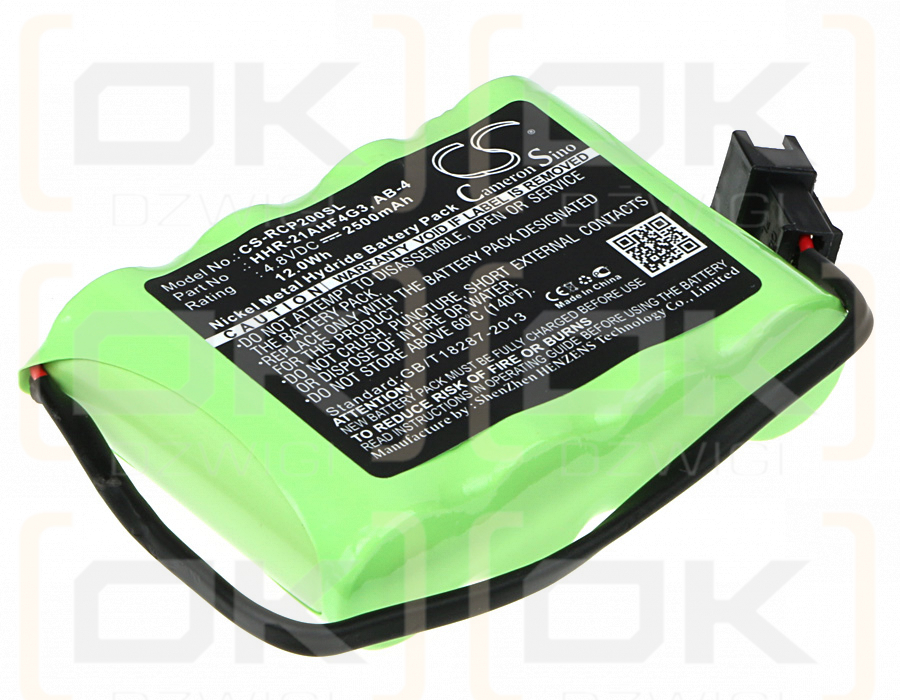 IAI Robo Cylinder Controller RCP2-CG-RSA-A-PM-O / HHR-21AHF4G3 2500mAh Ni-MH 4.8V (Cameron Sino)