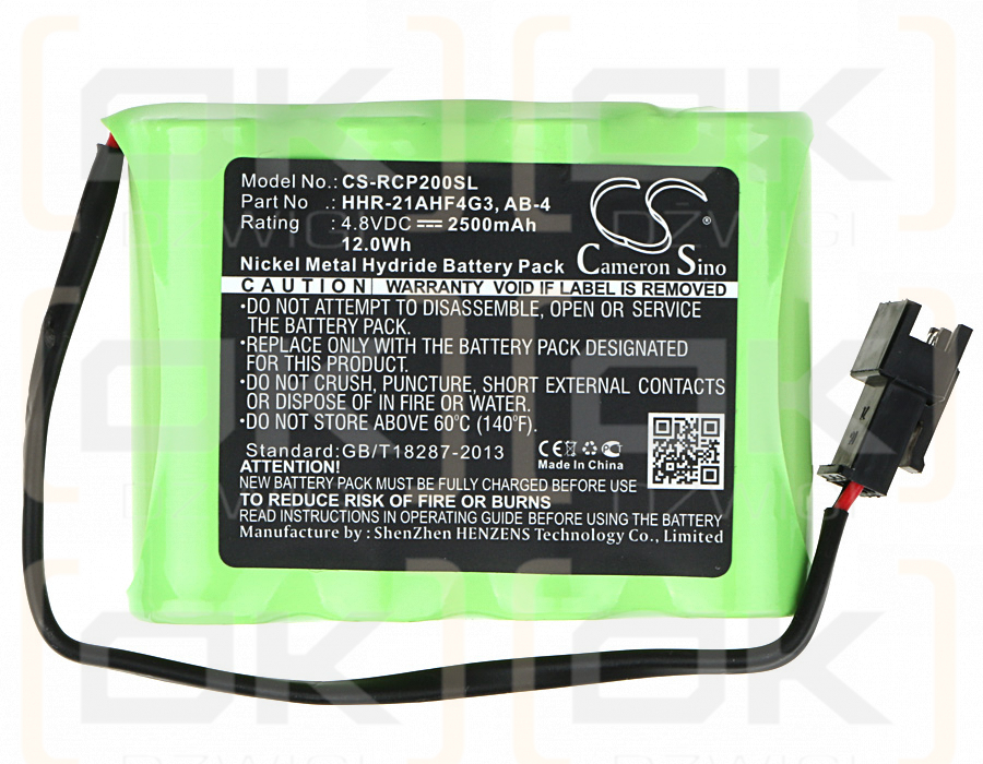 IAI Robo Cylinder Controller RCP2-CG-RSA-A-PM-O / HHR-21AHF4G3 2500mAh Ni-MH 4.8V (Cameron Sino)