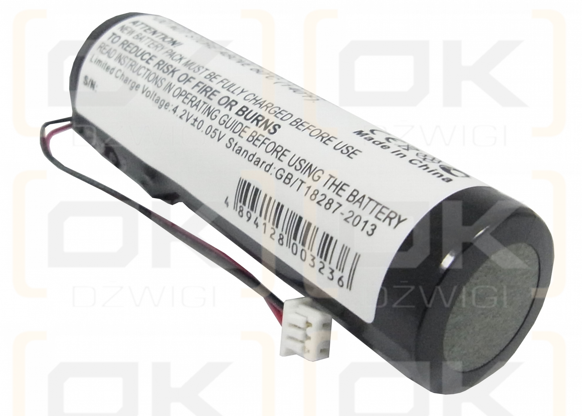 Reproductor MP3 RCA Lyra Jukebox RD2780 / RD2780A-BAT 2200mAh Li-ion 3.7V (Cameron Sino)