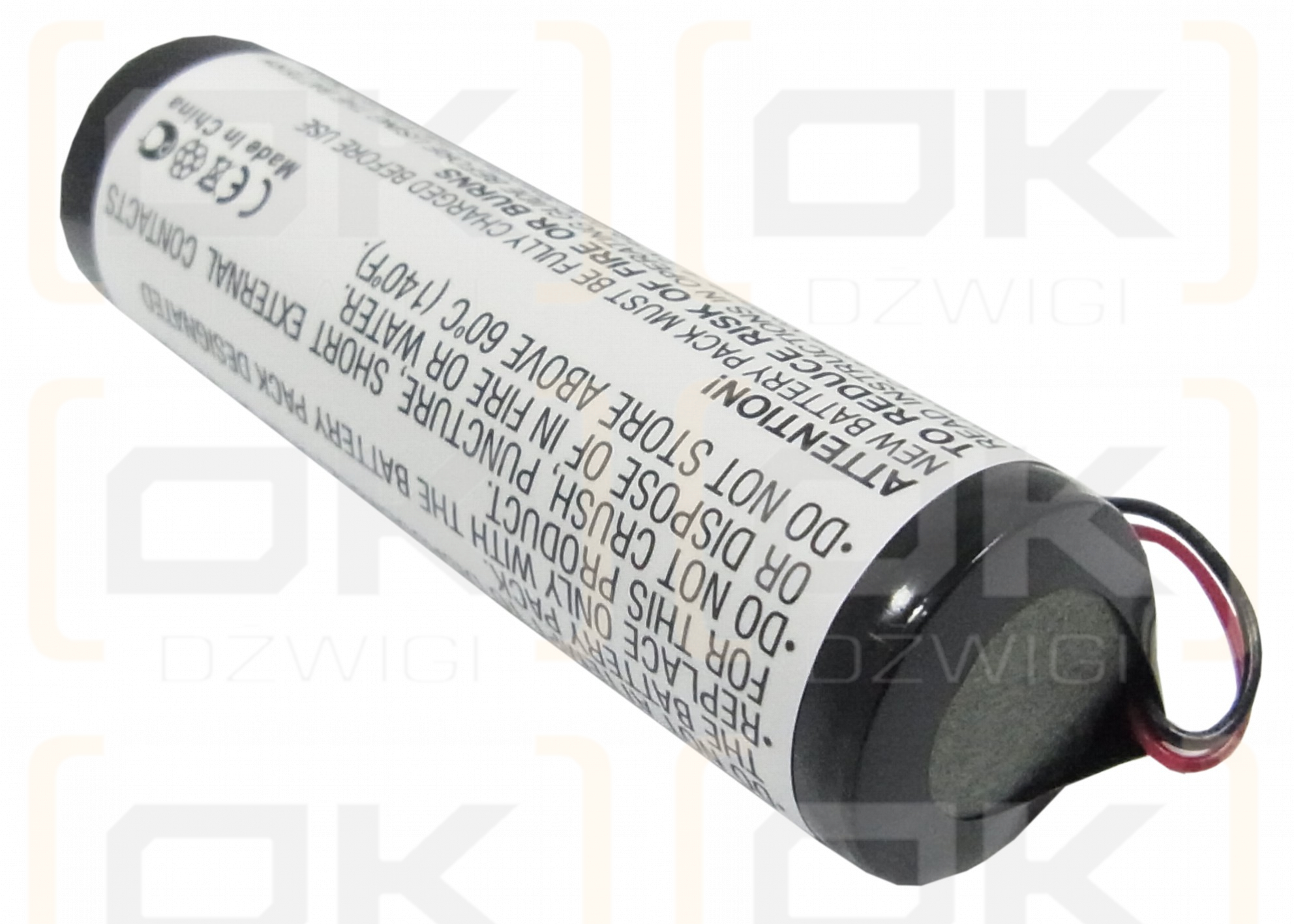 Reproductor MP3 RCA Lyra Jukebox RD2780 / RD2780A-BAT 2200mAh Li-ion 3.7V (Cameron Sino)