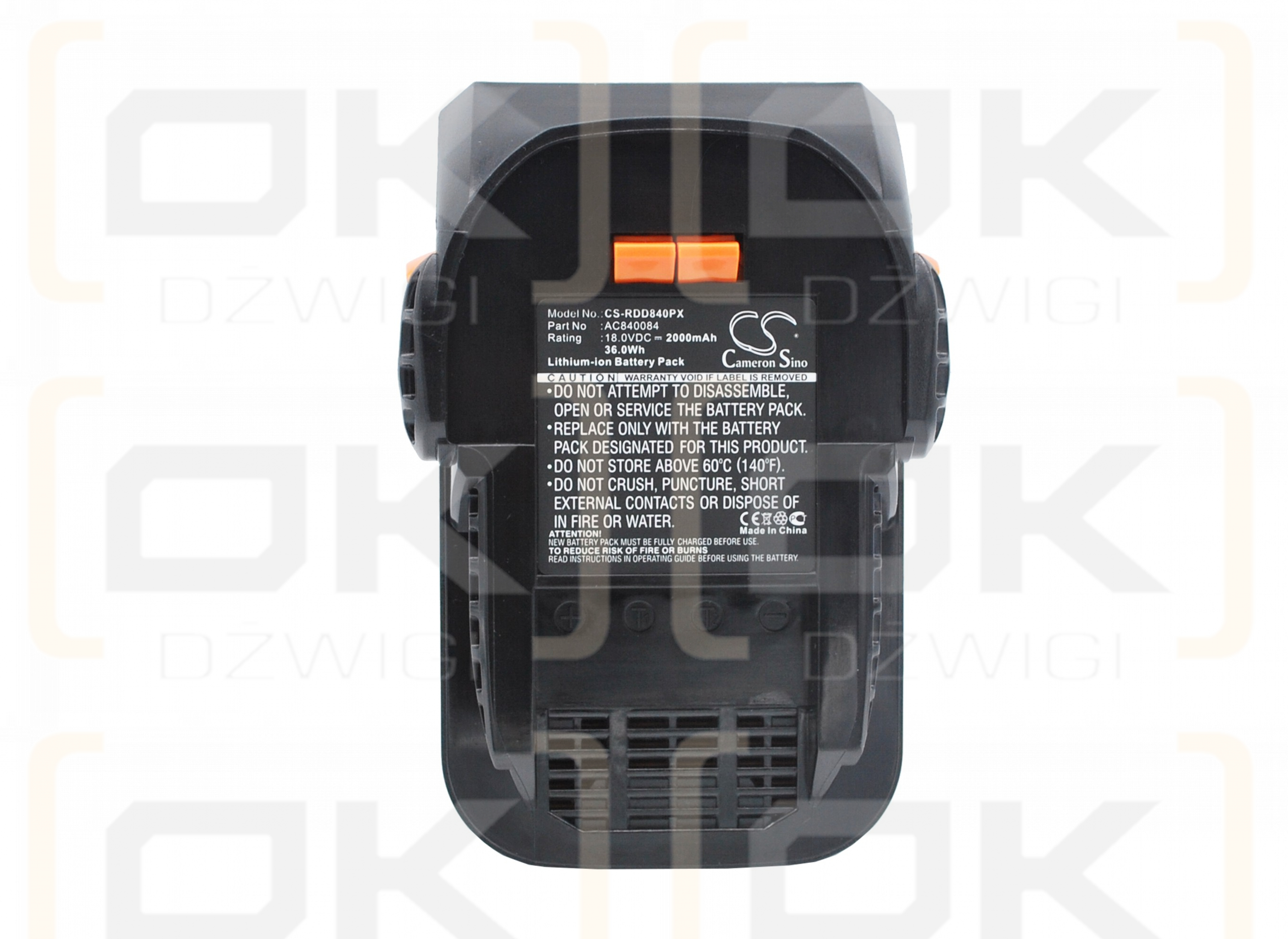 AEG BUS 18 X / L1815R 2000mAh Li-ion 18.0V (Cameron Sino)