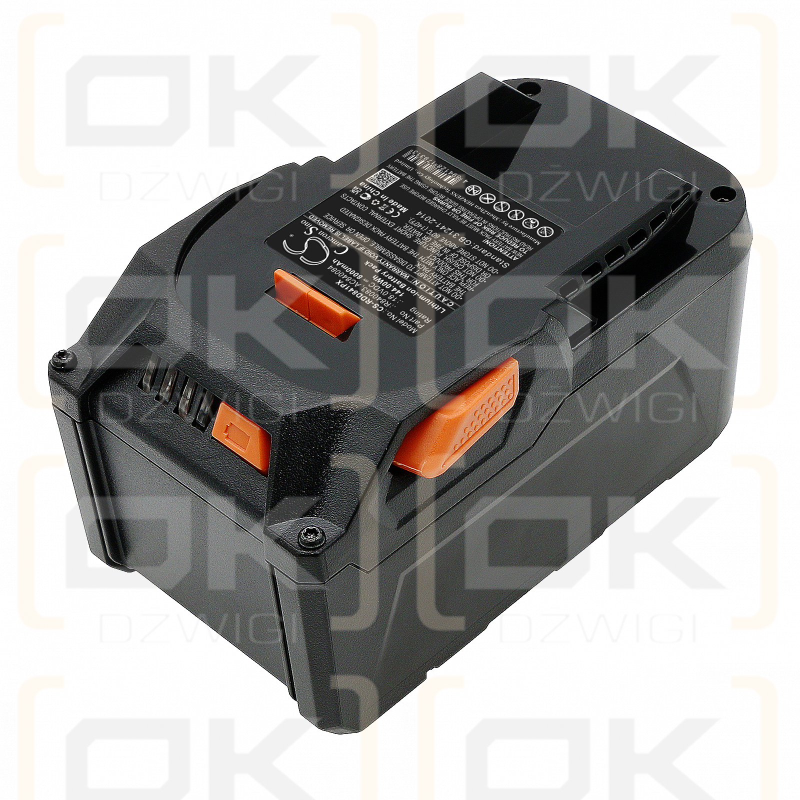 Ridgid 130383025 / R840083 8000mAh Li-ion 18.0V (Cameron Sino)