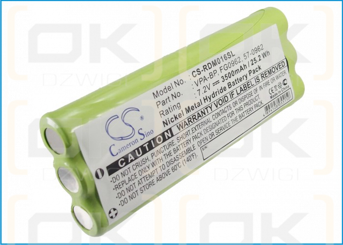 Rover DM16 / BAT-PACK-ST4-DM16 3500mAh Ni-MH 7.2V (Cameron Sino)