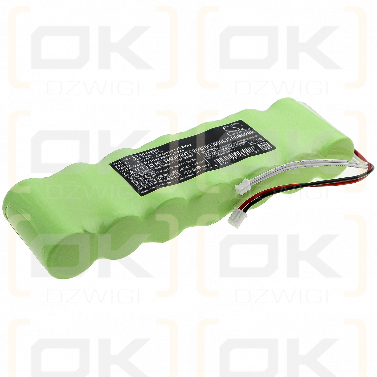 Rover HD ISDBT / Bat-Pack-STC3 4200mAh Ni-MH 8.4V (Cameron Sino)