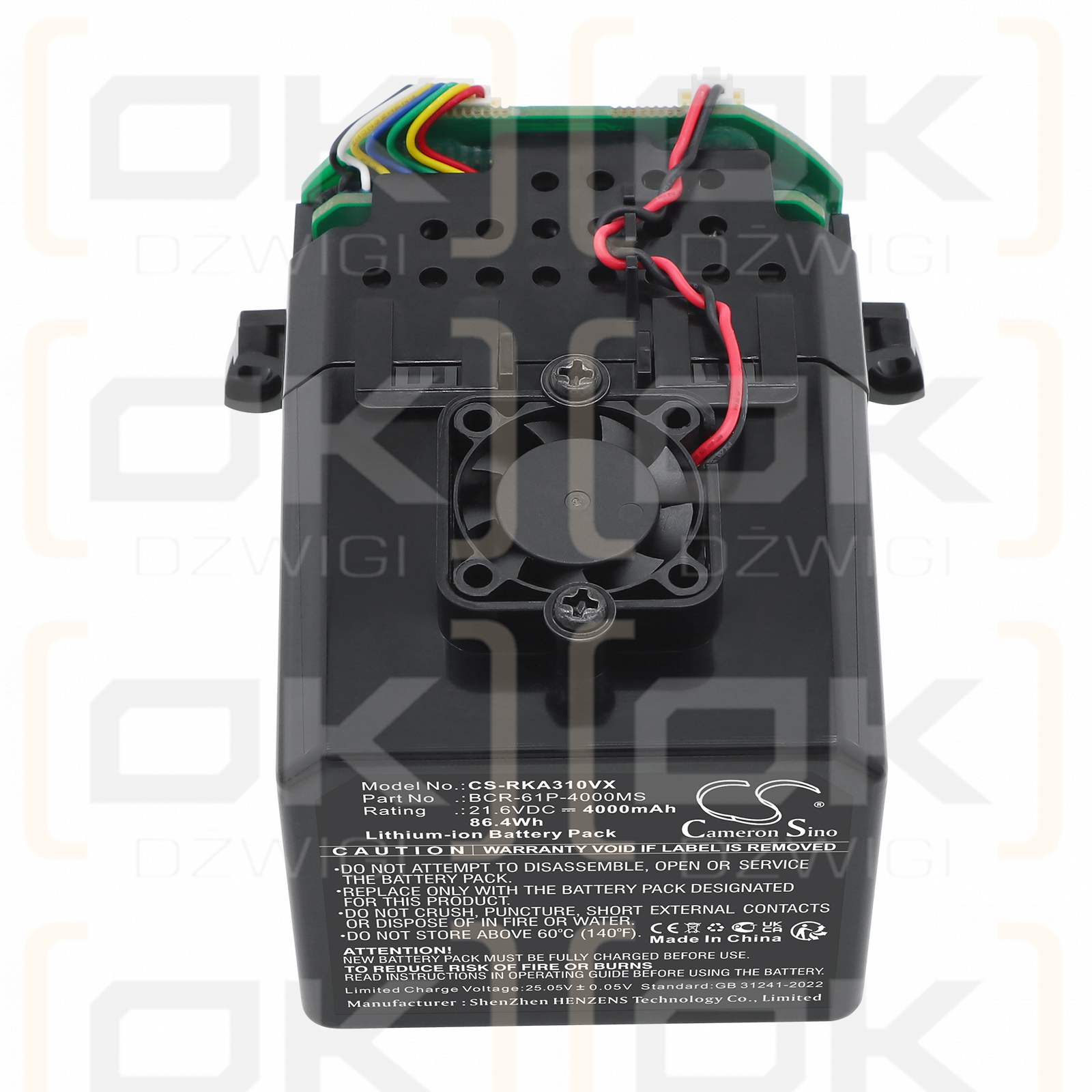 Roborock A30 Pro Combo / BCR-61P-4000MS 4000 mAh Li-ion 21,6 V (Cameron Sino)