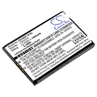 Renkforce 1373174 / BP-5L 1400mAh Li-ion 3.7V (Cameron Sino)