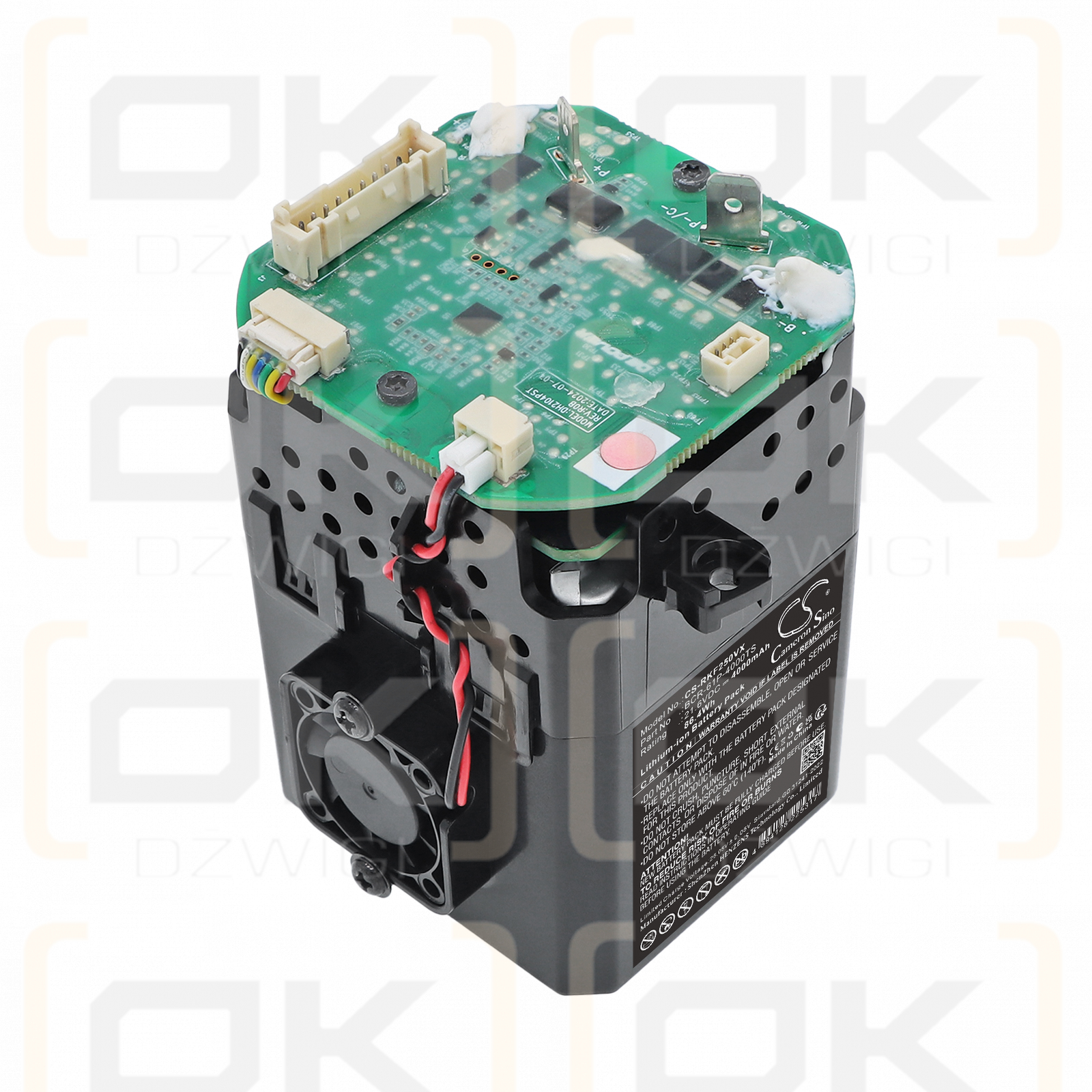 Roborock F25 RT / BCR-61P-4000TS 4000 mAh Li-ion 21.6 V (Cameron Sino)