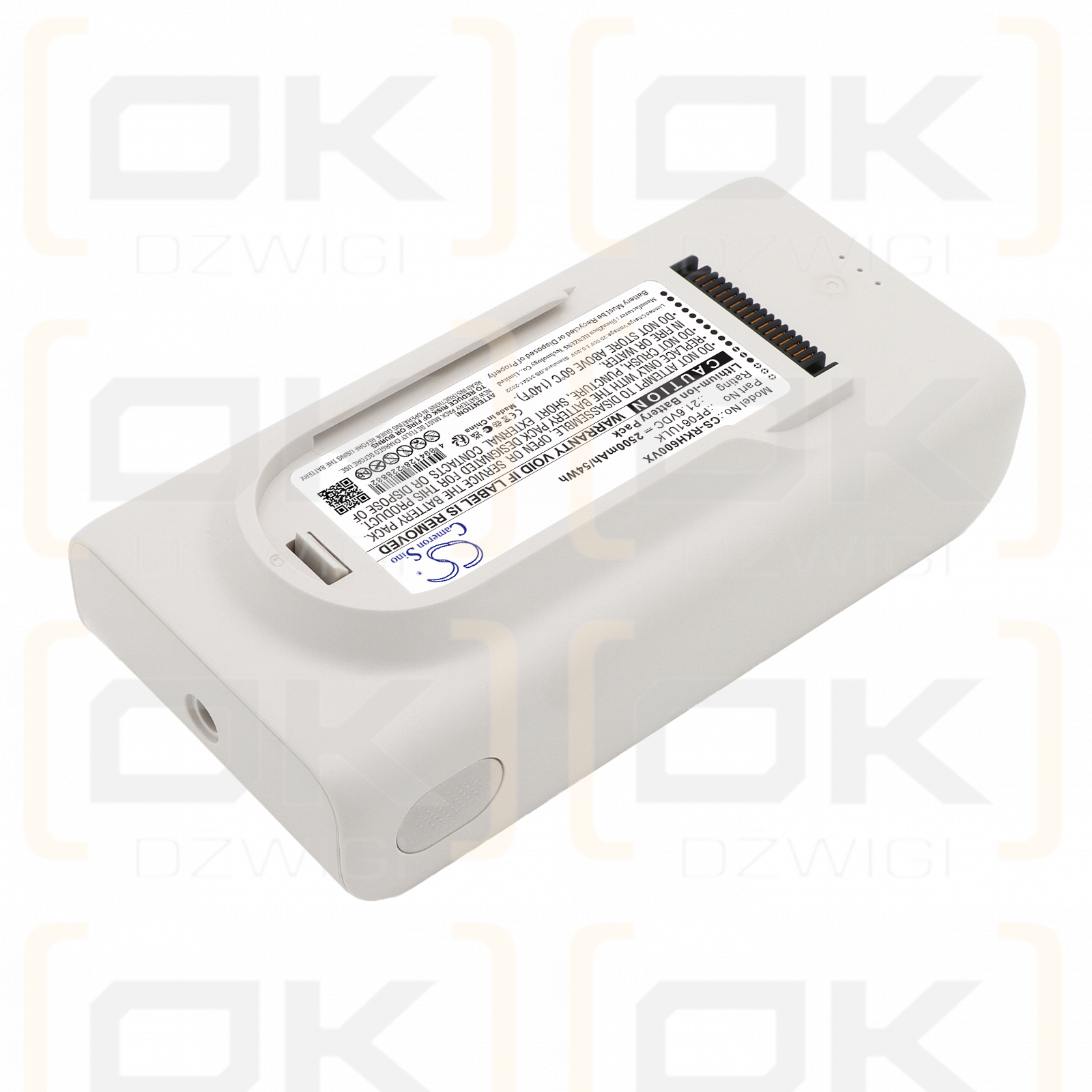 Replacement Battery for Roborock H60 Hub / PF061ULK 2500mAh Li-ion 21.6V (Cameron Sino)