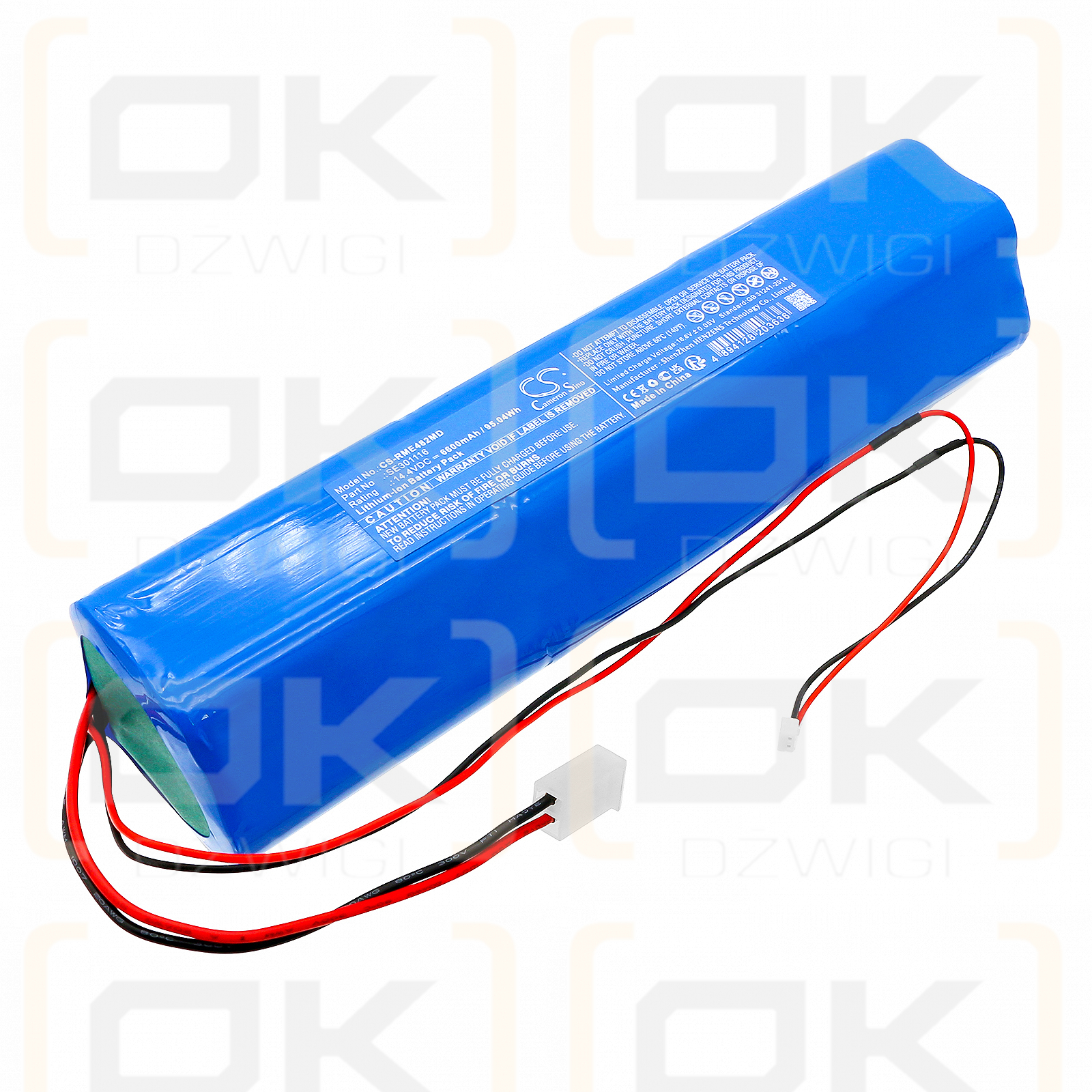 ResMed Respirador Saime / SE301116 6600 mAh Li-Ion 14,4 V (Cameron Sino)