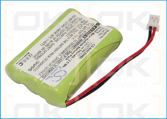 Resistacap Inc N250AAAF3WL / CUSTOM-122 700 mAh Ni-MH 3,6 V (Cameron Sino)