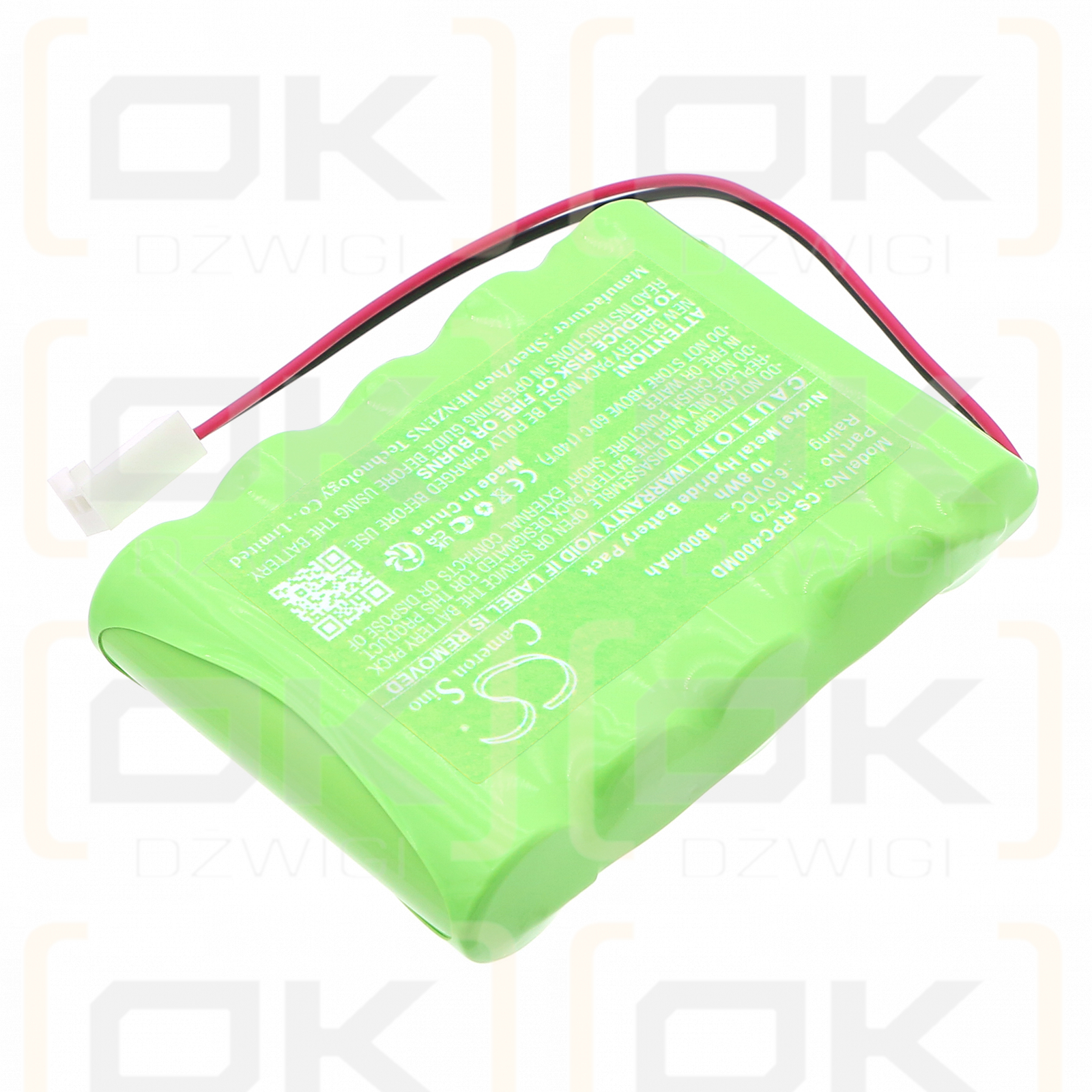 Respironics Whisperflow / 110579 1800mAh Ni-MH 6.0V (Cameron Sino)