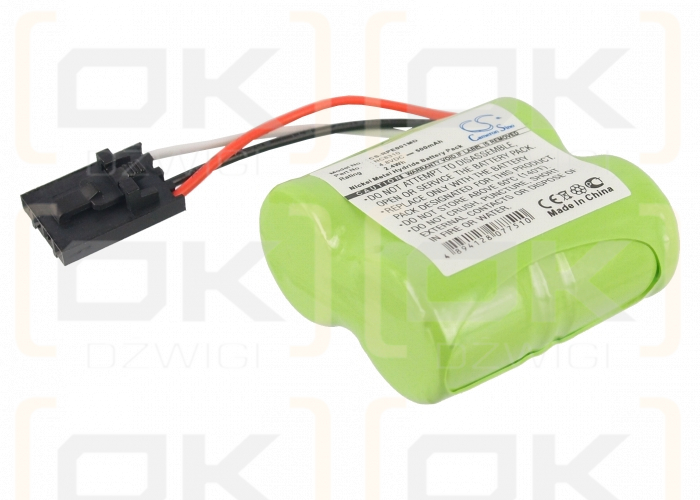 Rainin EDP 1 / NCB310 500 mAh Ni-MH 4,8 V (Cameron Sino)
