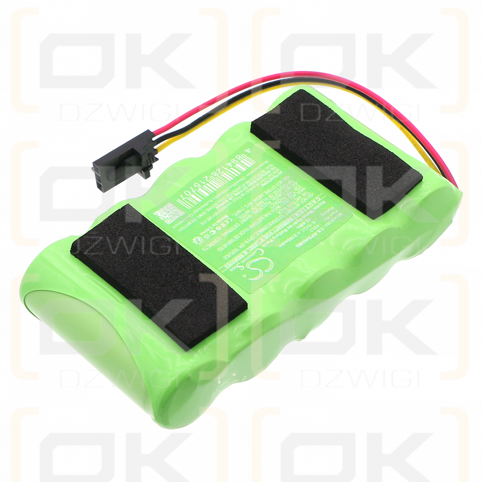Respironics Smart Monitor 2 / 4003 2100mAh Ni-MH 6.0V (Cameron Sino)