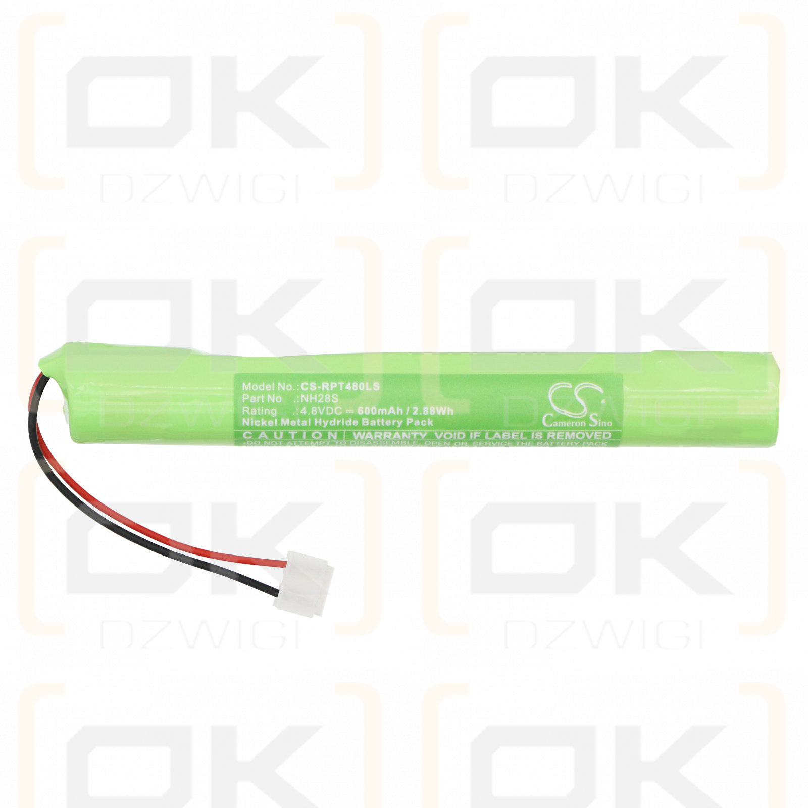 RP-Technik NIMH4805S.ST / NH28S 600mAh Ni-MH 4.8V (Cameron Sino)