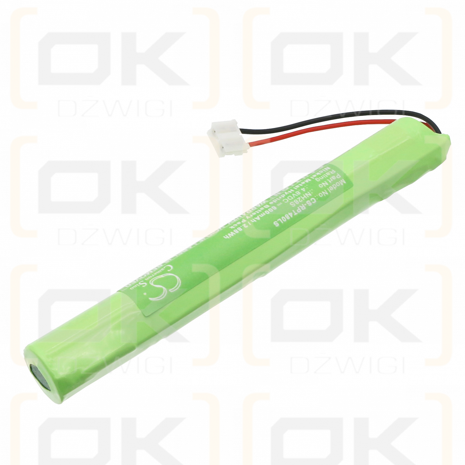 RP-Technik NIMH4805S.ST / NH28S 600mAh Ni-MH 4.8V (Cameron Sino)