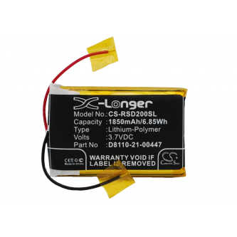 Roberts Sports Dab2 / D8110-21-00447 1850mAh Li-Polymer 3.7V (Cameron Sino)