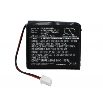 Ratiotec 79019 / ICP483440AL 3S1P 700 mAh Li-Ion 11,1 V (Cameron Sino)