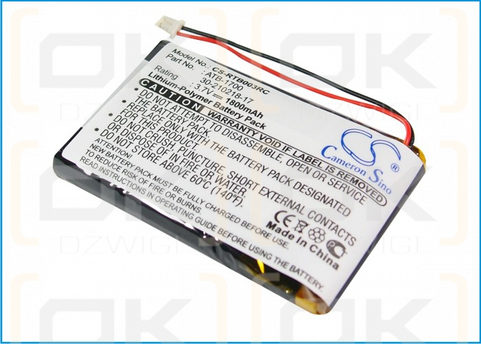 RTI T3-V+ / ATB-1700 1800mAh Li-ion 3.7V (Cameron Sino)