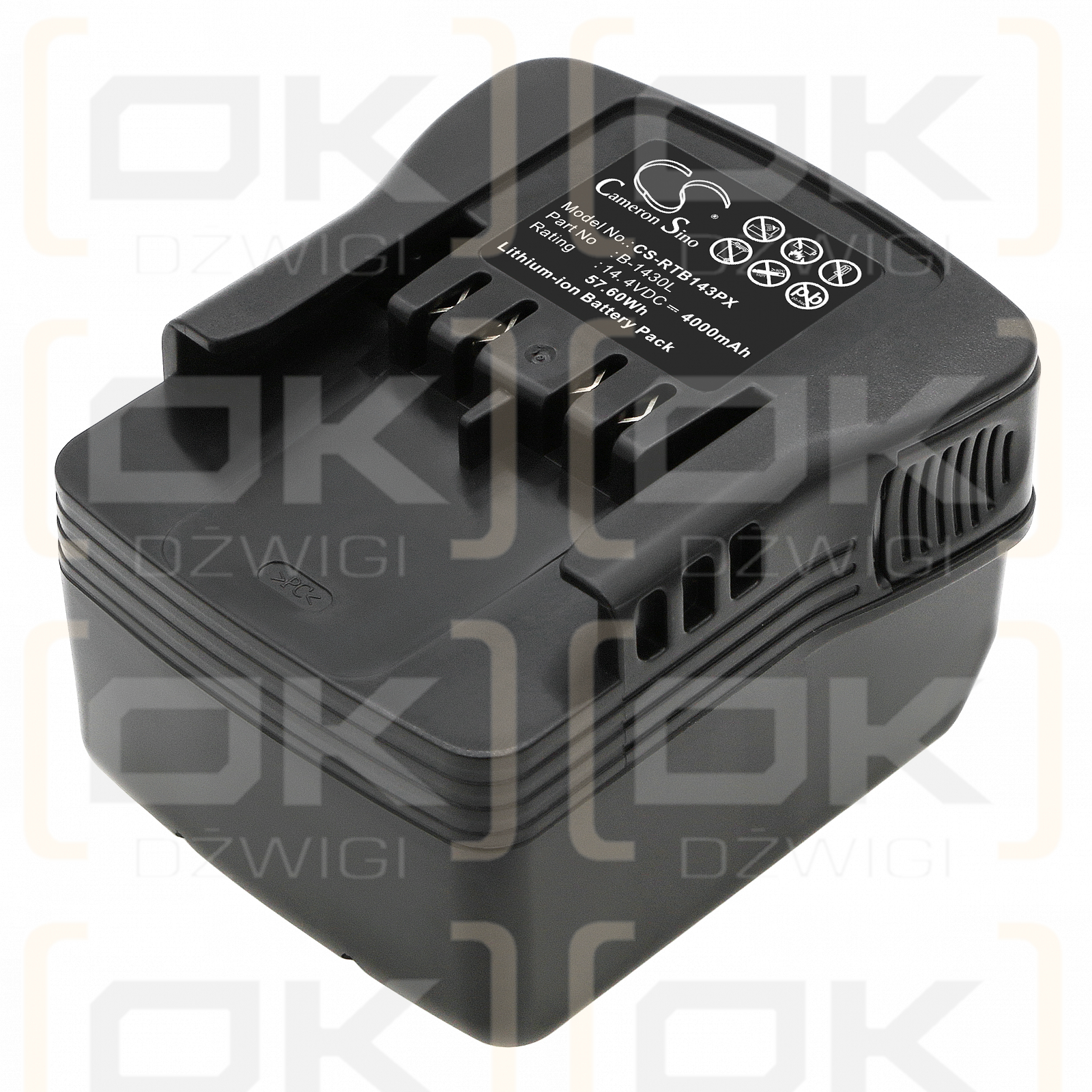 Ryobi BDM-143 / B-1430L 4000 mAh Li-Ion 14,4 V (Cameron Sino)