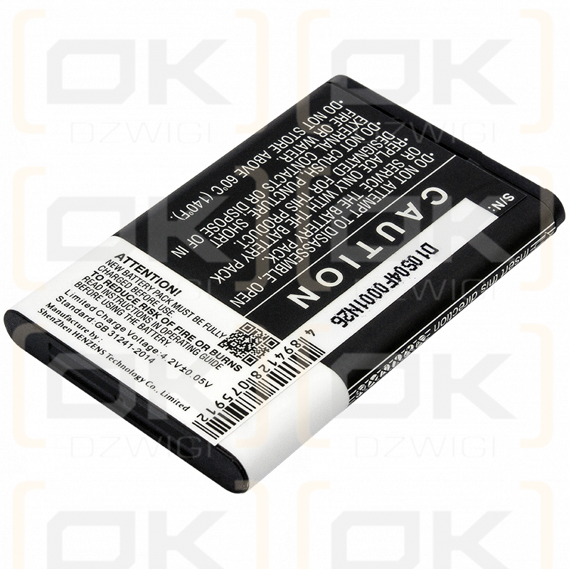 RTI Pro24.r v2 / 41-500012-13 1200mAh Li-ion 3.7V (Cameron Sino)