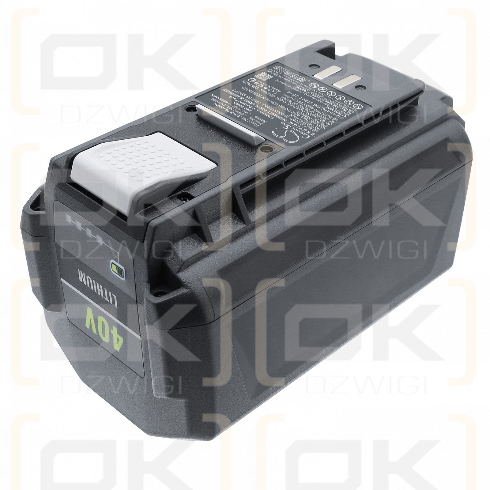 Ryobi RY40502 / OP4026A 6000mAh Li-ion 40.0V (Cameron Sino)