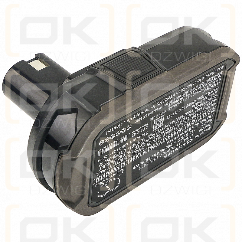 Ryobi RLT183225F / P104 2000mAh Li-ion 18.0V (Cameron Sino)