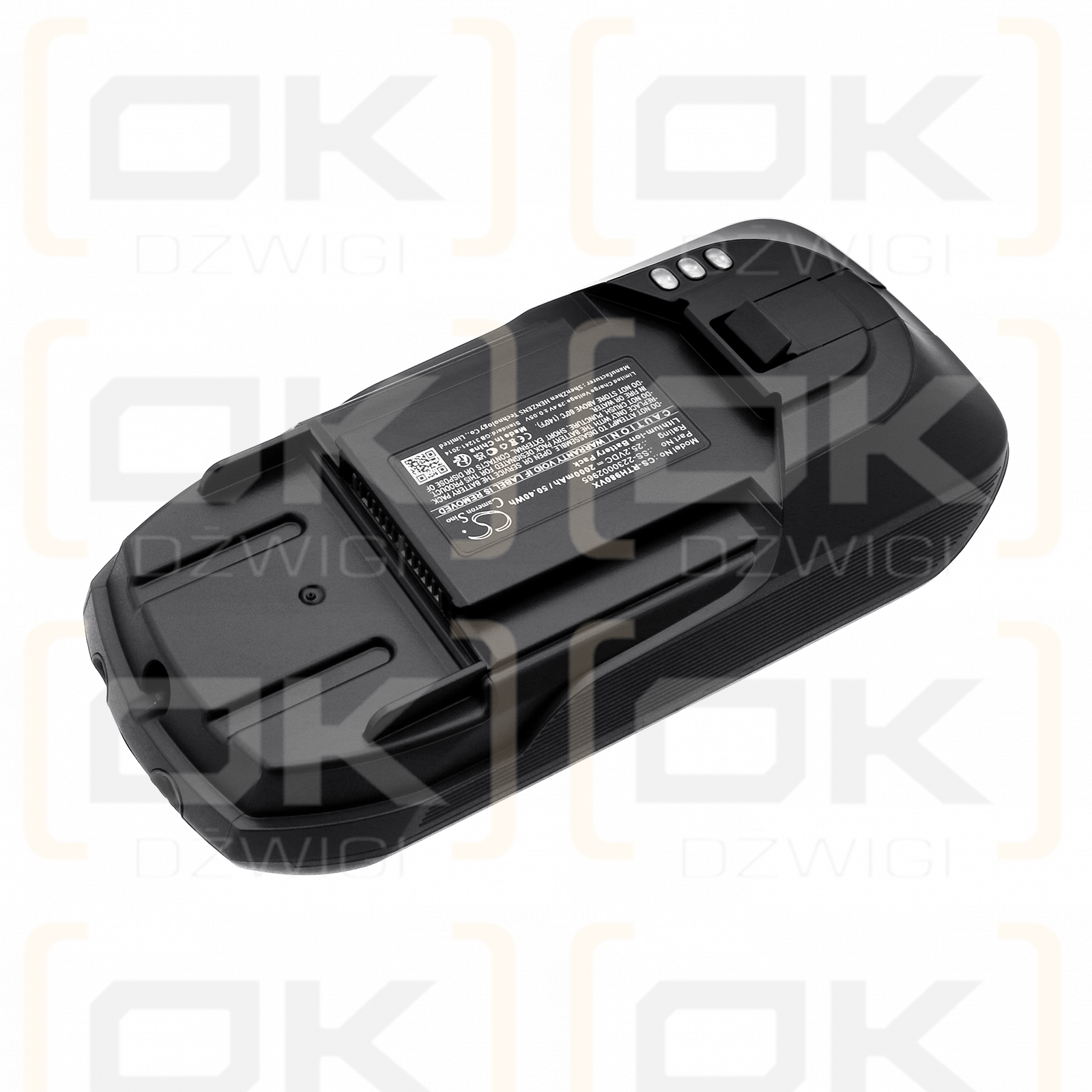 Replacement battery for Rowenta RH98COWO/4Q2 / SS-2230002965 2000 mAh Li-ion 25.2 V (Cameron Sino)