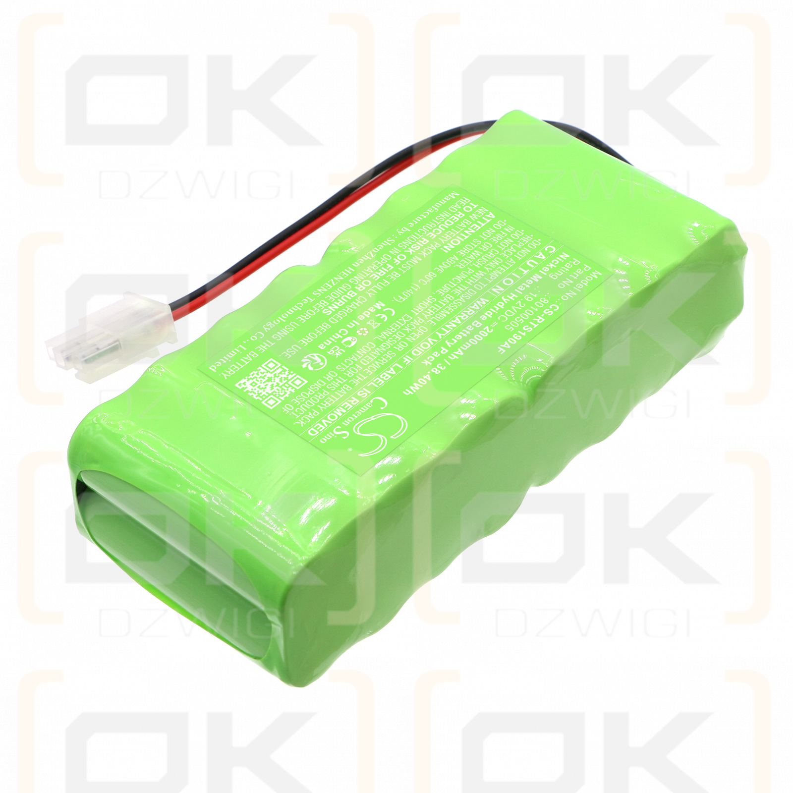 agtatec AG BAT 19 / 80100505 2000mAh Ni-MH 19.2V (Cameron Sino)