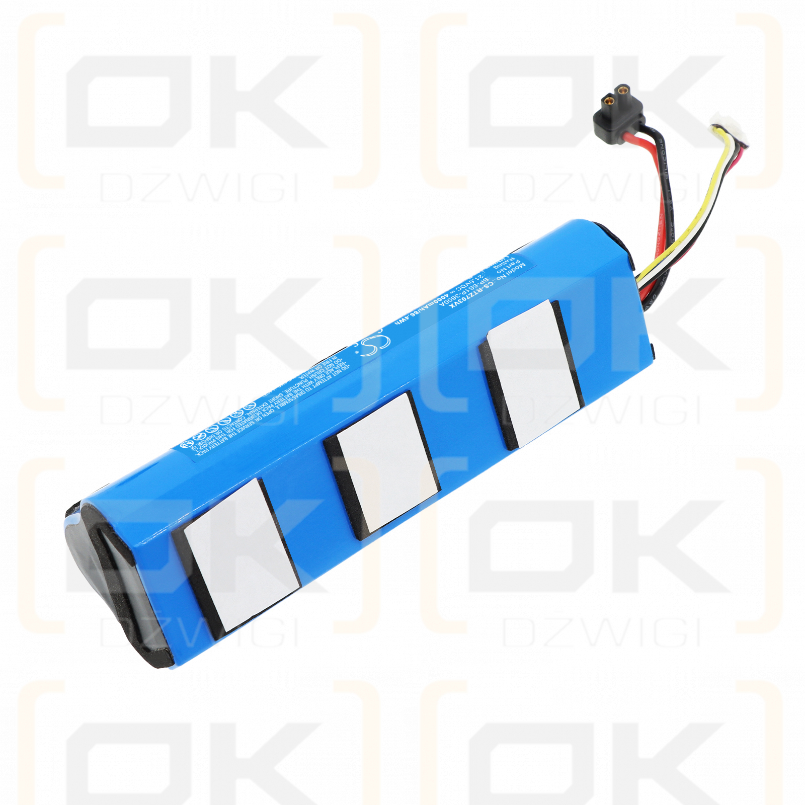 Bateria zamienna do Rowenta  X-Clean 10 /  BP-6S1P-3600A 4000 mAh Li-ion 21.6 V (Cameron Sino)