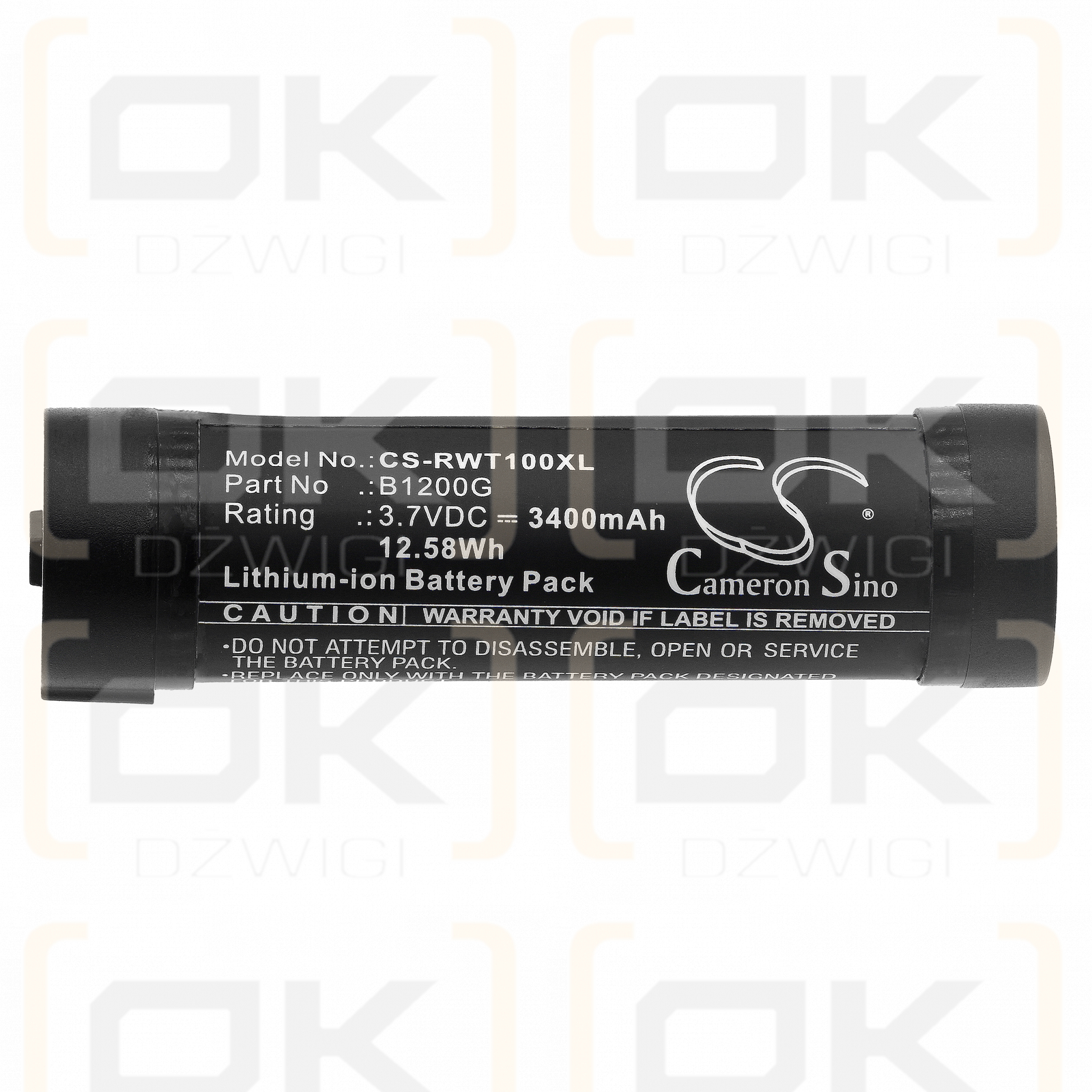 RealWear B1200G / B1200G 3400mAh Li-ion 3.7V (Cameron Sino)