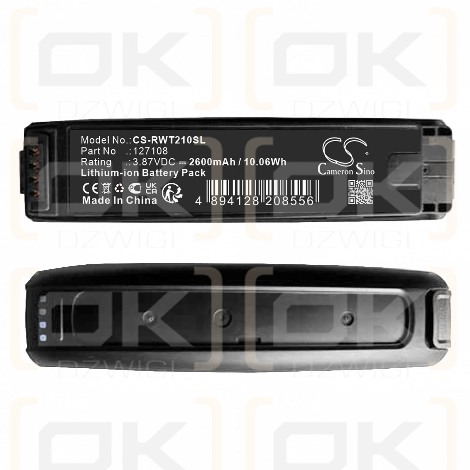 RealWear B21G / 127108 2600mAh Li-ion 3.87V (Cameron Sino)