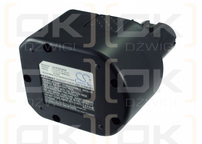 Ryobi BBL-120 / B-1230H 1500 mAh Ni-MH 12 V (Cameron Sino)