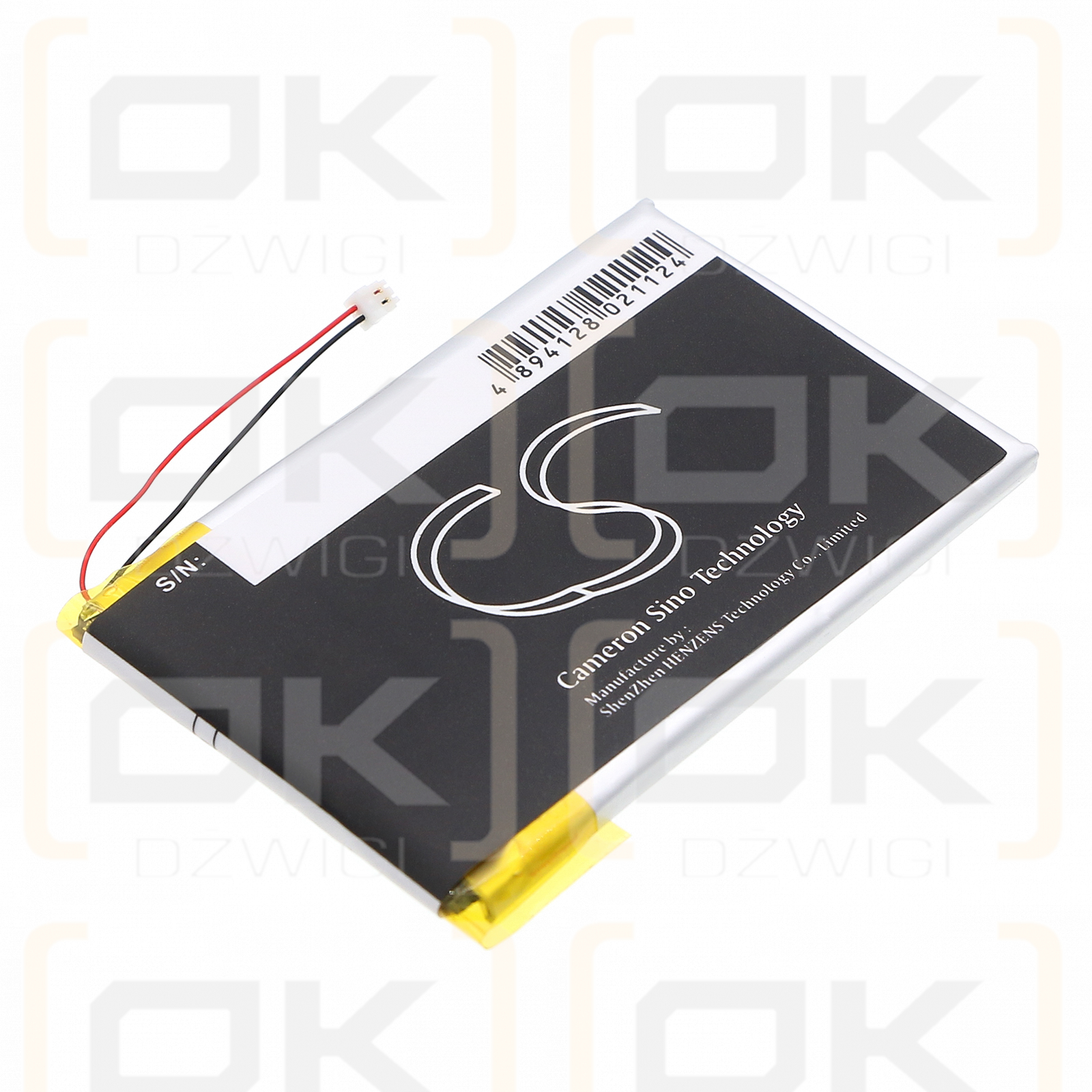 Sony NWZ-S638FRED / 1-756-763-11 750 mAh Li-Polymer 3,7 V (Cameron Sino)