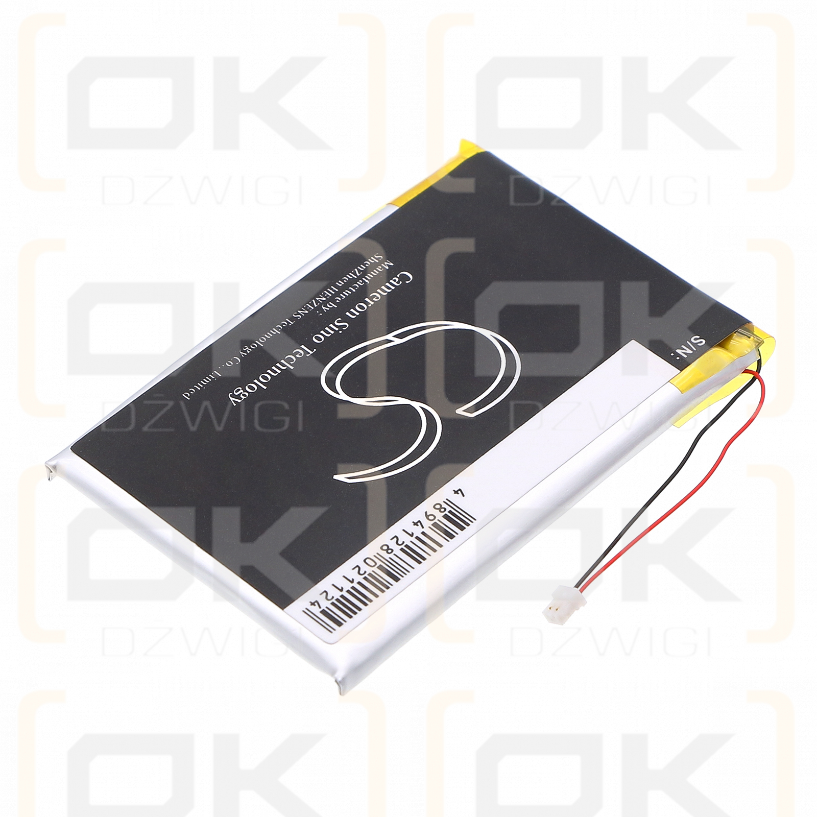 Sony NWZ-S638FRED / 1-756-763-11 750 mAh Li-Polymer 3,7 V (Cameron Sino)