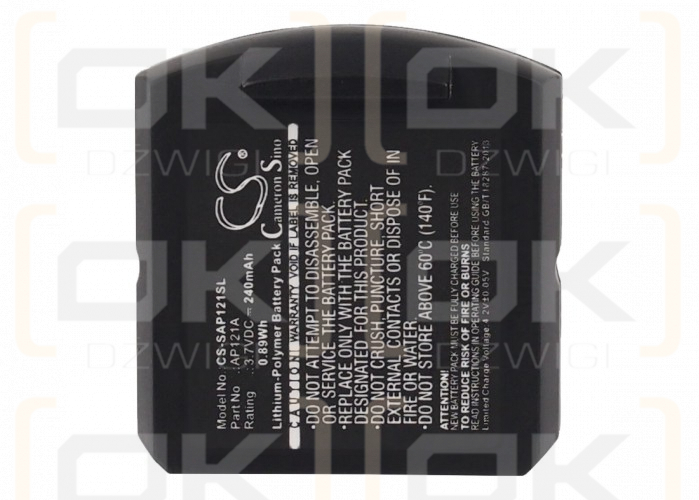 Sarabec Swing Digital TV / AP121A 240 mAh Li-Polymer 3.7 V (Cameron Sino)