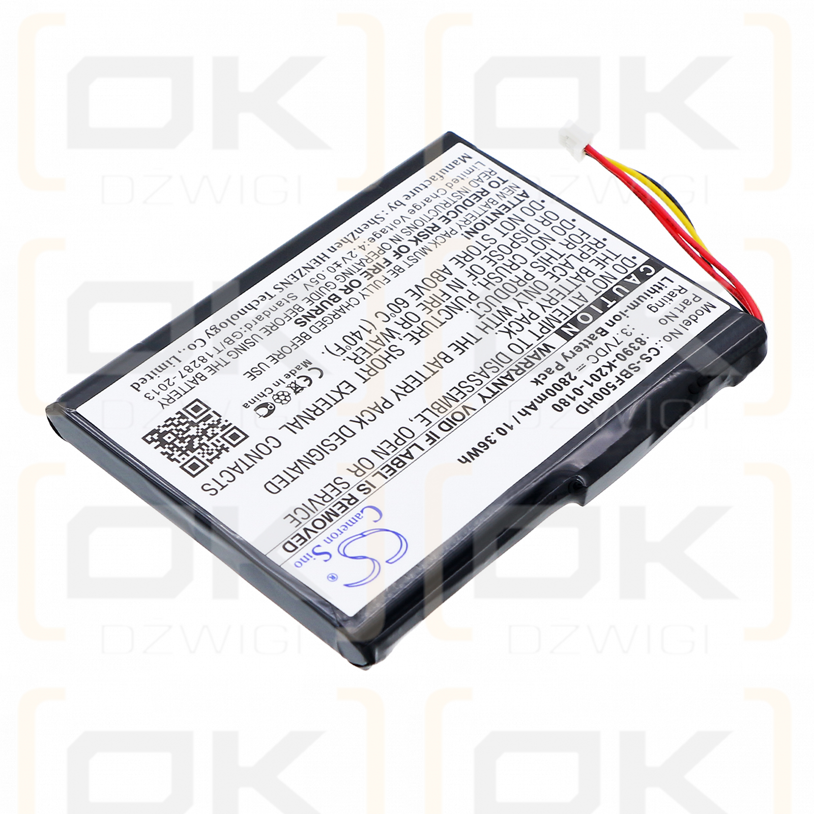 Seagate STBF500101 / 8390-K201-0180 2800 мА·ч Li-ion 3,7 В (Cameron Sino)