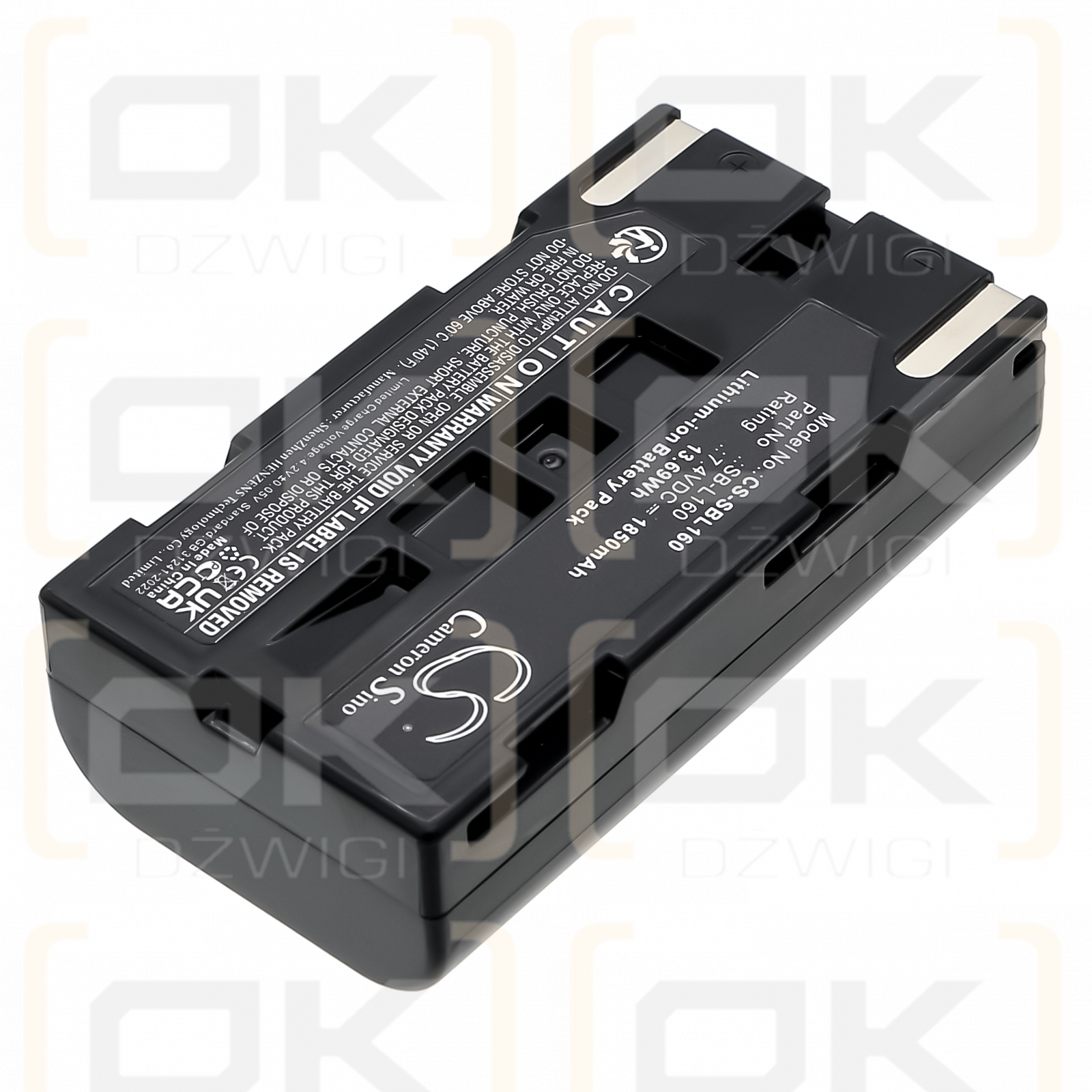 Samsung VP-W97 / SB-L160 1850mAh Li-ion 7.4V (Cameron Sino)