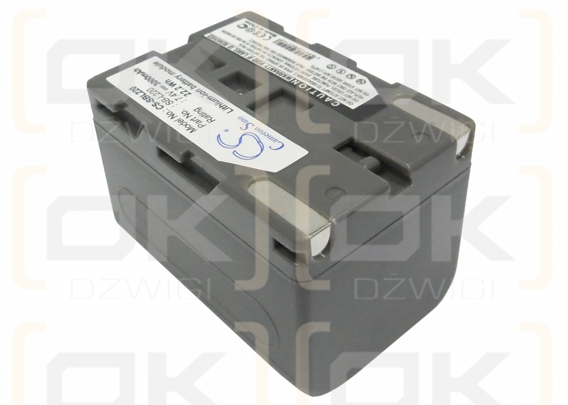 Samsung VP-D7L / SB-L220 3000mAh Li-ion 7.4V (Cameron Sino)