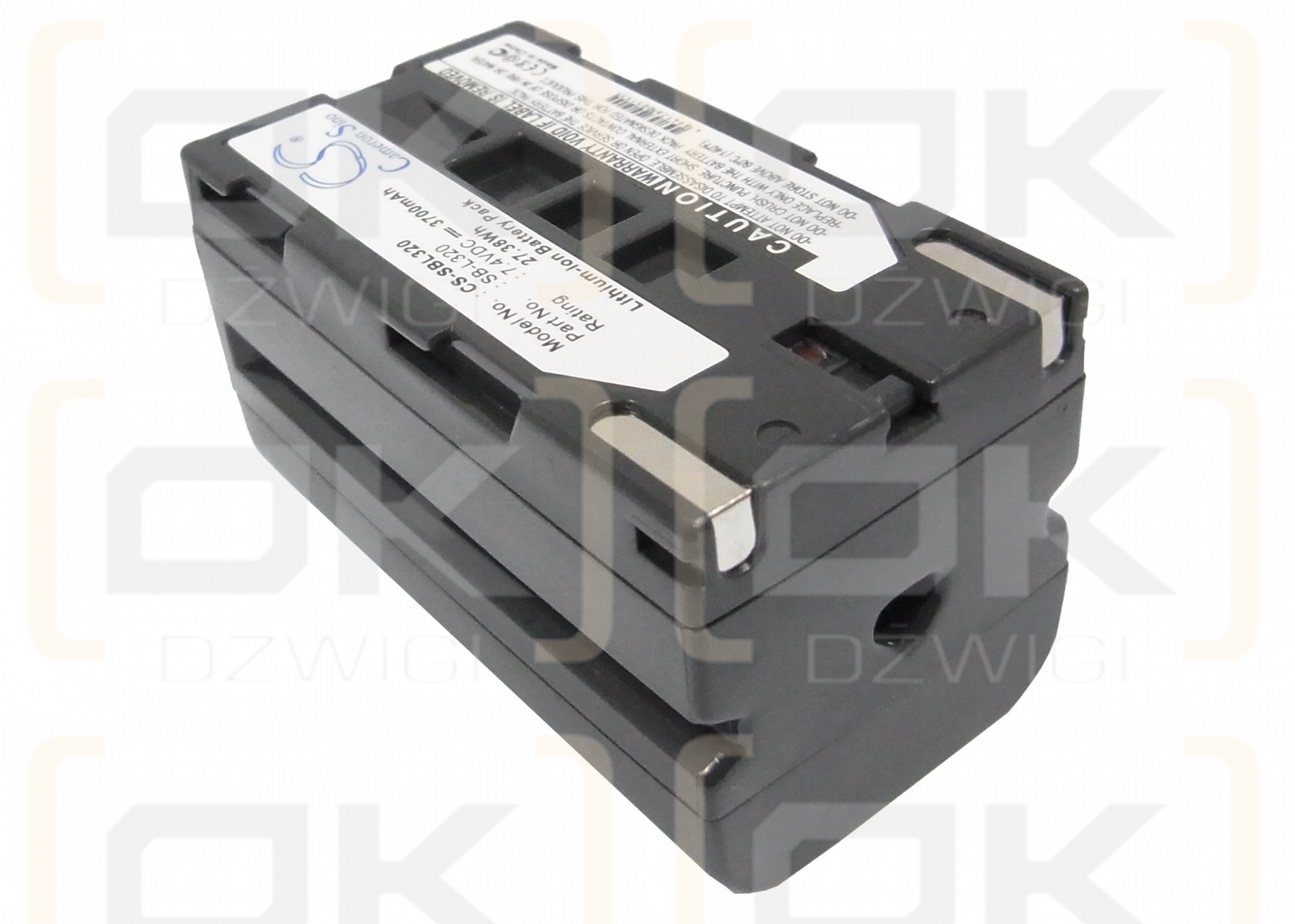 Samsung VP-W97 / SB-L160 3700 mAh Li-ion 7.4 V (Cameron Sino)