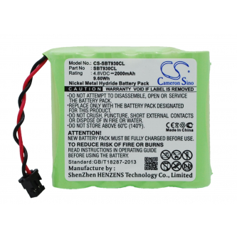 Sony SPP-S10 Deporte / BP-T17 2000mAh Ni-MH 4.8V (Cameron Sino)