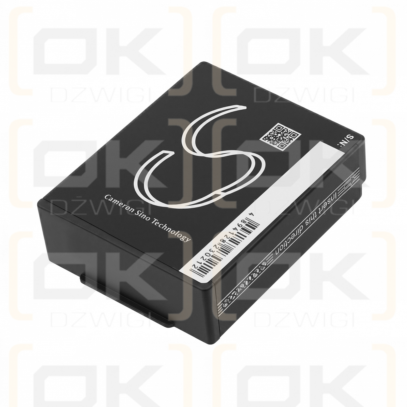 Replacement battery for Suprabeam V4 Pro / 951.028 2800 mAh Li-Polymer 3.7 V (Cameron Sino)