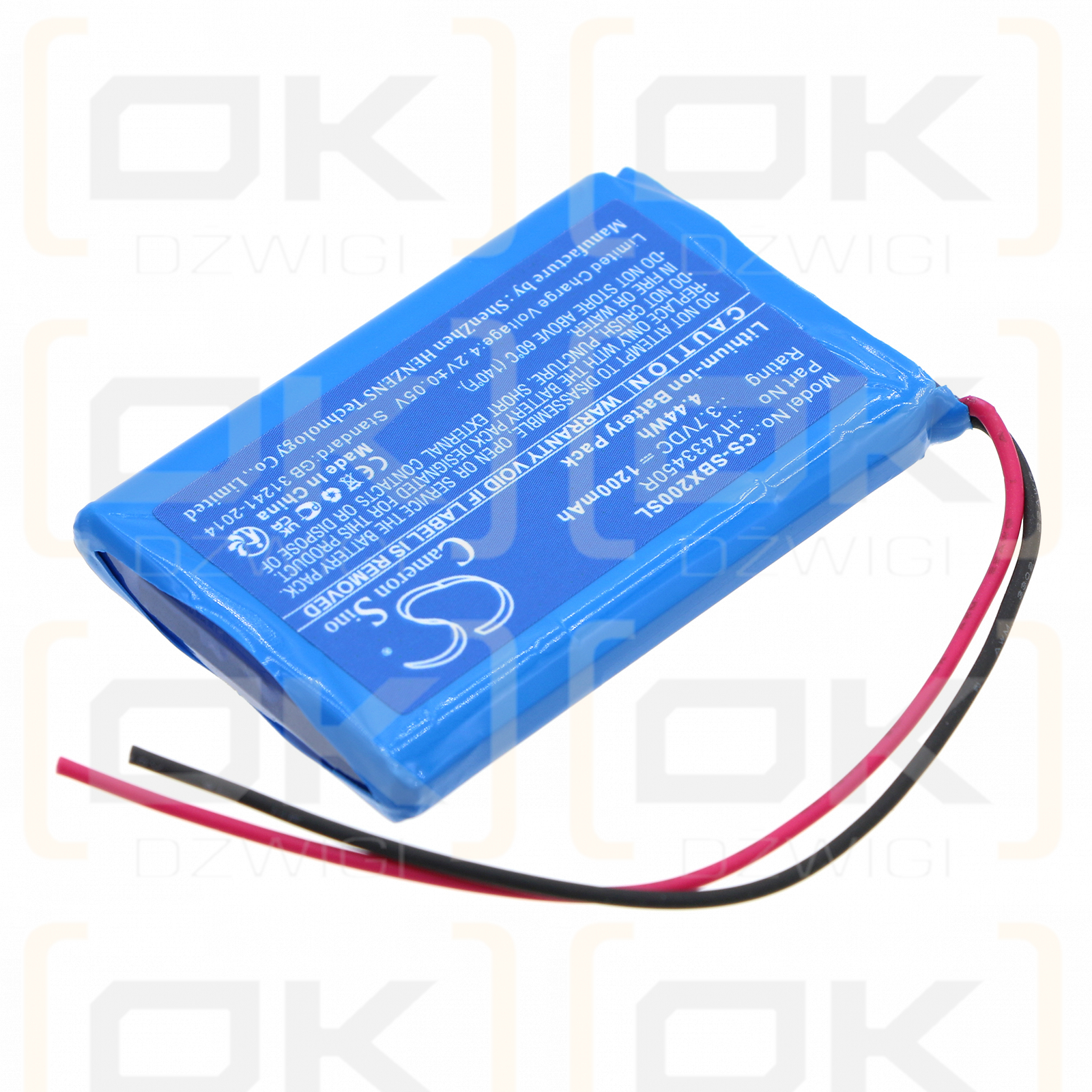 Swisstone BX200 / HY433450R 1200mAh Li-ion 3.7V (Cameron Sino)