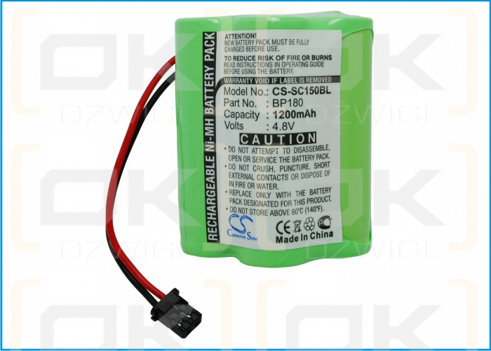 Sportcat SC200 / BP120 1200mAh Ni-MH 4.8V (Cameron Sino)