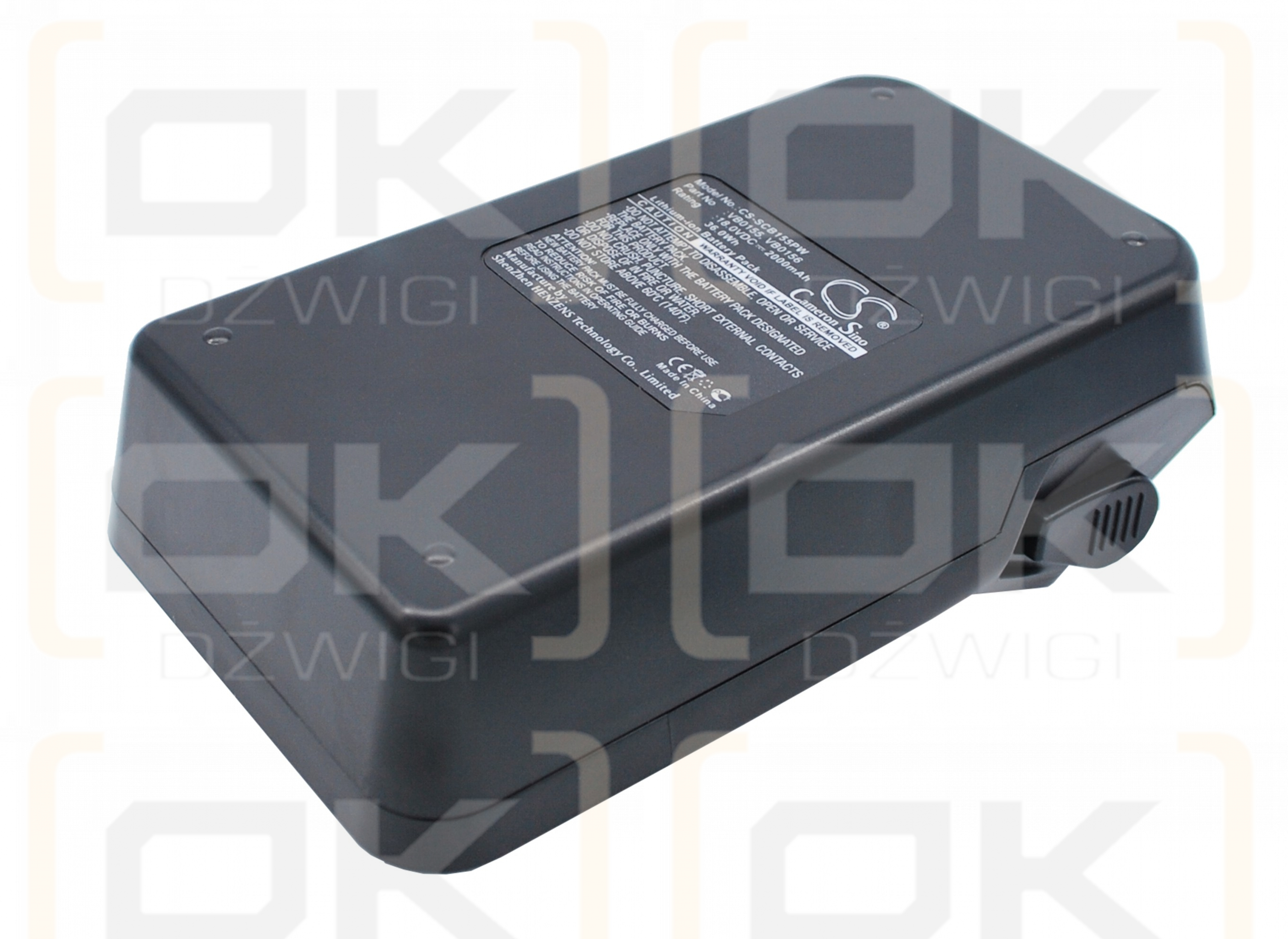 SENCO FN65RA / VB0155 2000 mAh Li-ion 18 V (Cameron Sino)