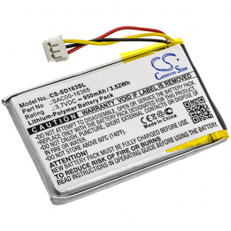 SportDog DF-CTR / SAC00-16365 950mAh Li-Polímero 3.7V (Cameron Sino)