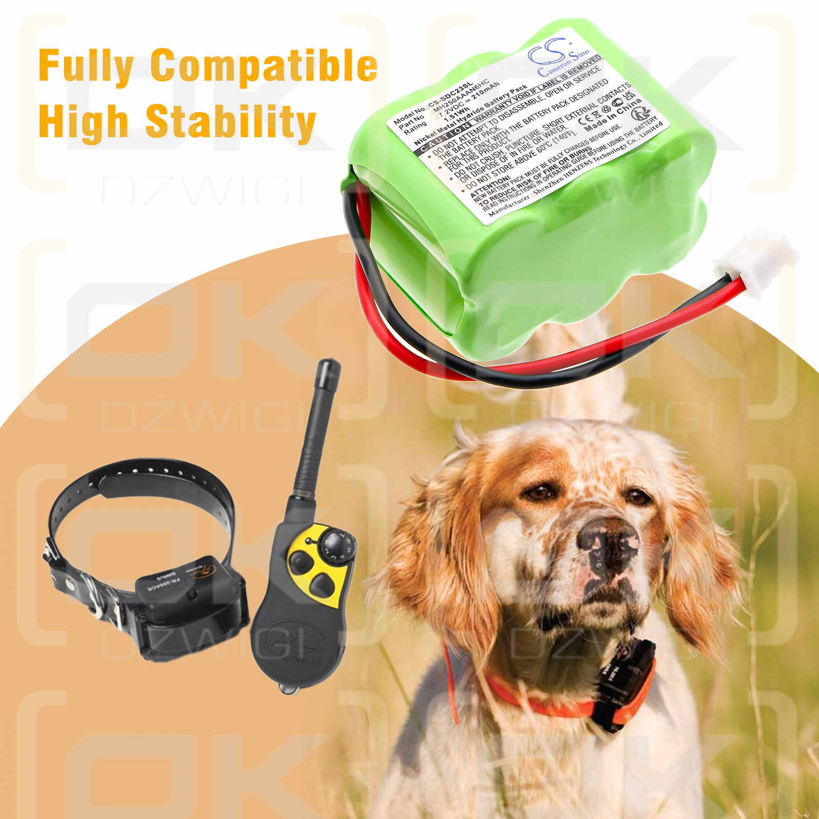 KINETIC MH250AAAN6HC / MH250AAAN6HC 210 мАч Ni-MH 7,2 В (Cameron Sino)