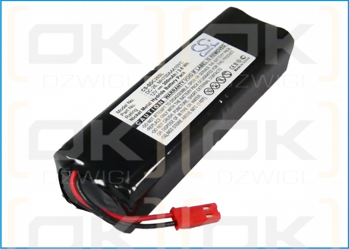 KINETIC MH700AAA10YC / MH700AAA10YC 300mAh Ni-MH 12.0V (Cameron Sino)